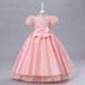 Princess skirt puffy dress for  festival birthday. - Baby Pink