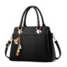 Elderly new fashion women's handbags 2025 . - Black