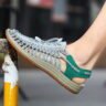men's outdoor beach shoes personality strap trendy camouflage couple trend - Grey