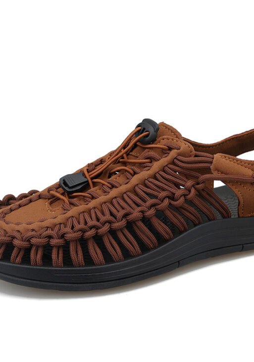 men's outdoor beach shoes personality strap trendy camouflage couple trend