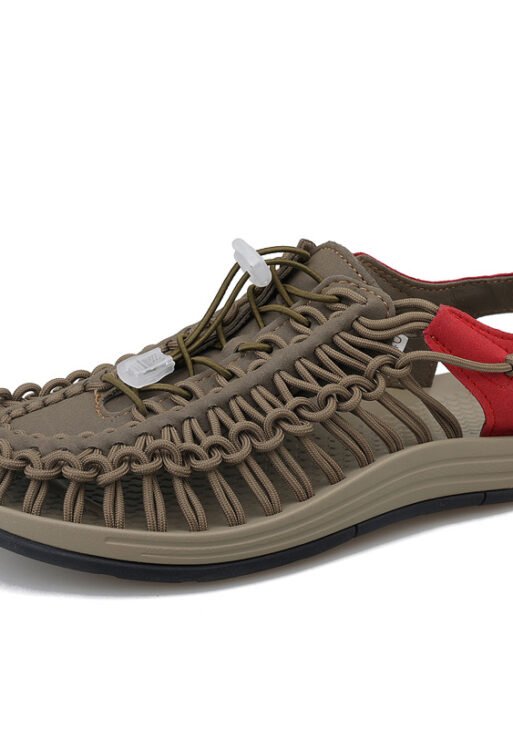 men's outdoor beach shoes personality strap trendy camouflage couple trend