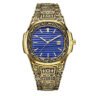 Men's business fashion watch. - Golden