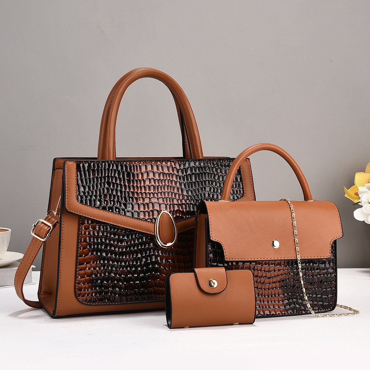 New handbag multi-piece mother-and-child bag.