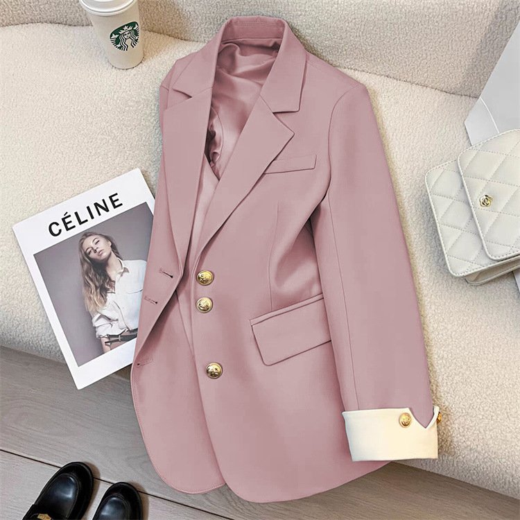 Korean style Casual suit jacket for women 2025 - Image 1