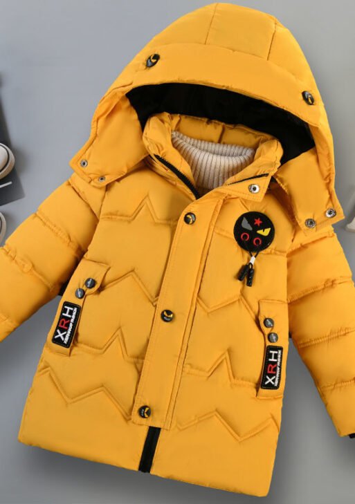 New Model Children's cotton-padded jacket 2025