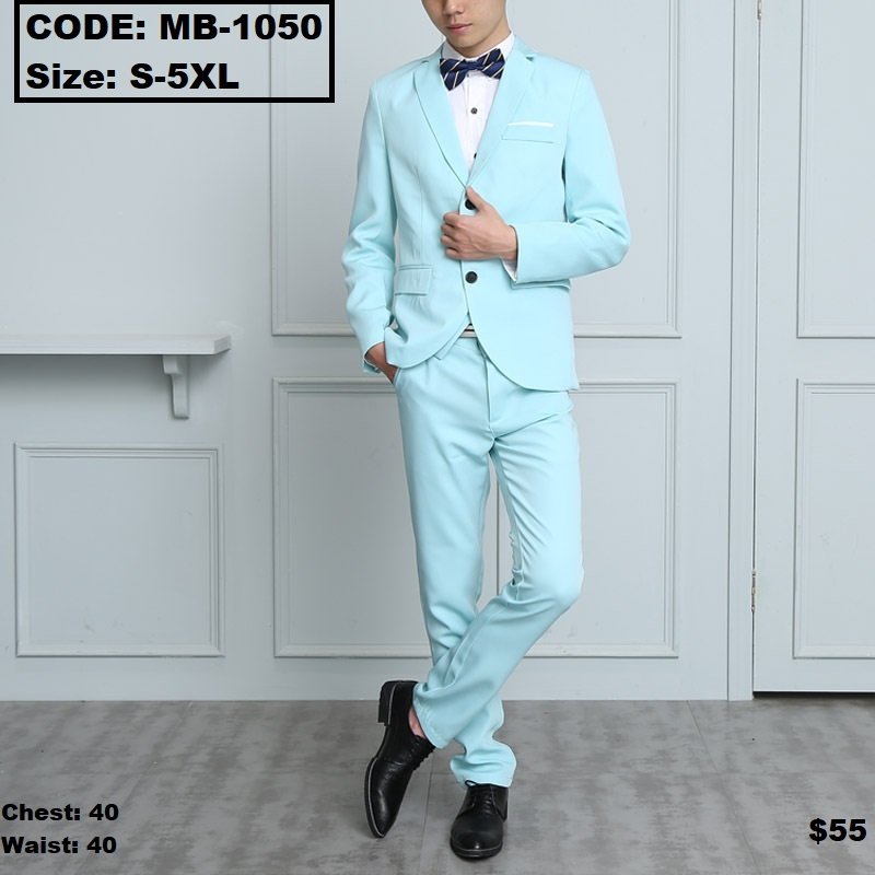 Premium Men’s Classic Wool Blend Blazer