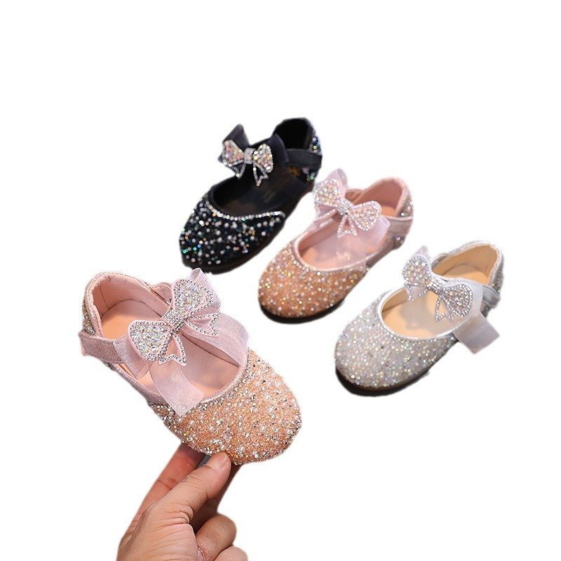 Girls Shoes Children's Princess Leather Shoes. - Image 5