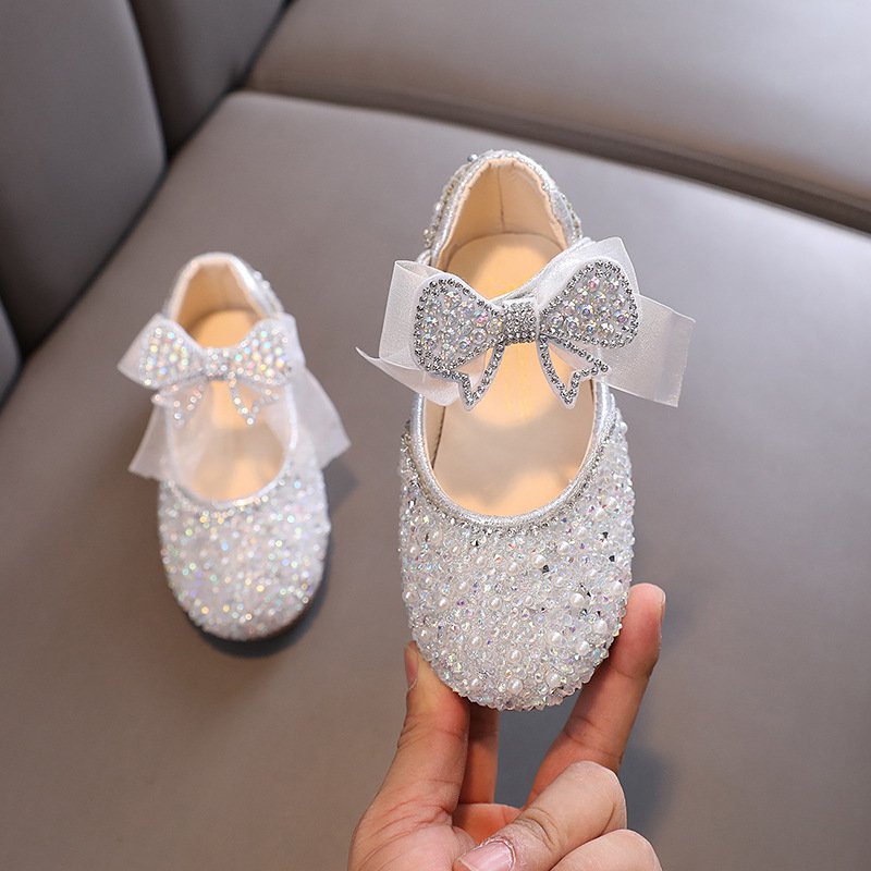 Girls Shoes Children's Princess Leather Shoes. - Image 7