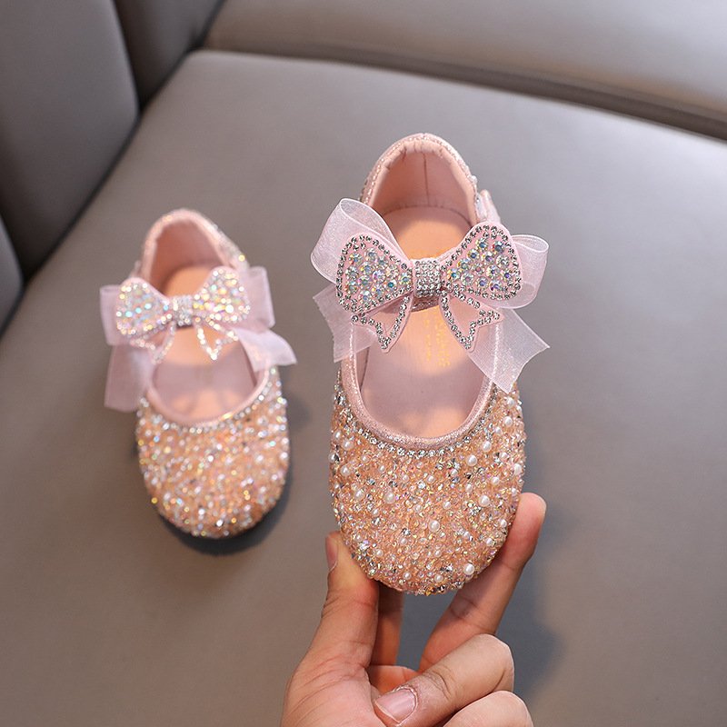 Girls Shoes Children's Princess Leather Shoes. - Image 4