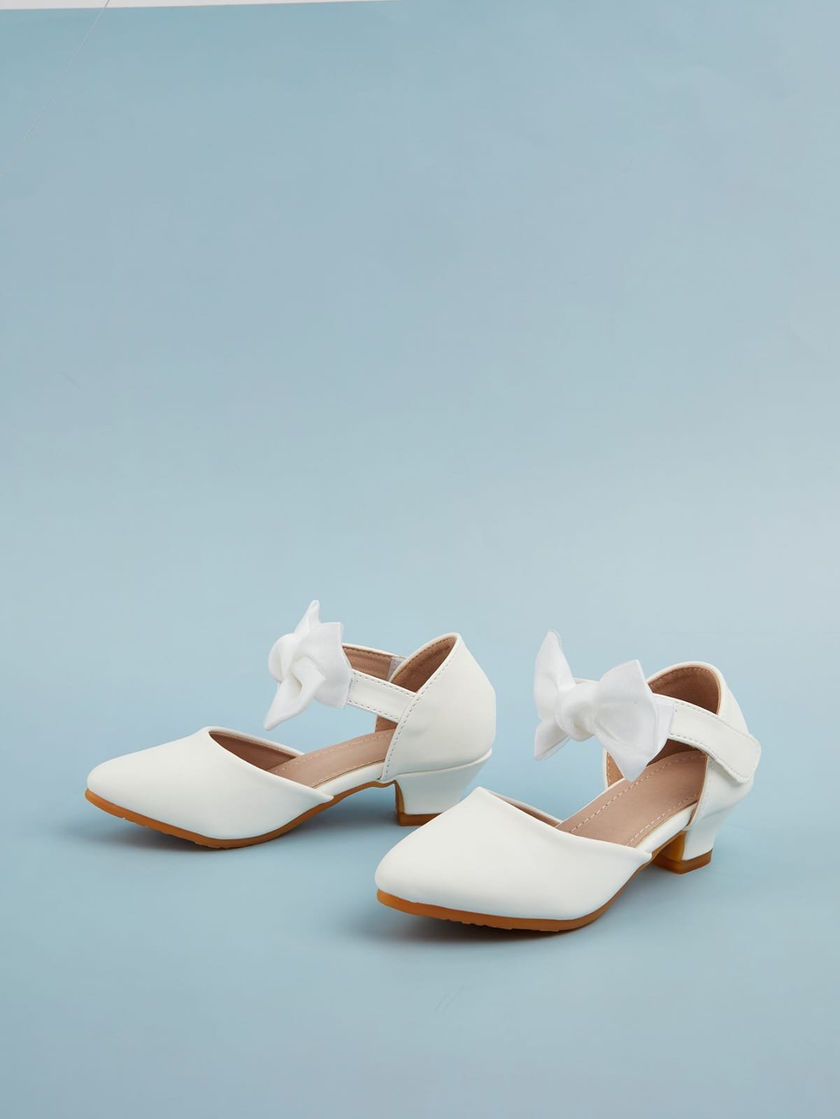 2025 Pointed Hollow High Heel Bow Princess Shoes. - Image 5