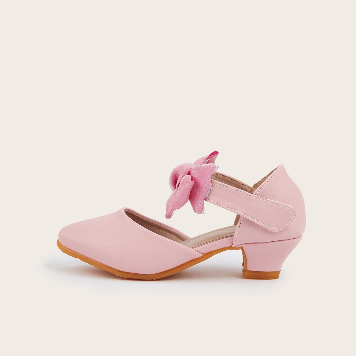 2025 Pointed Hollow High Heel Bow Princess Shoes. - Image 3