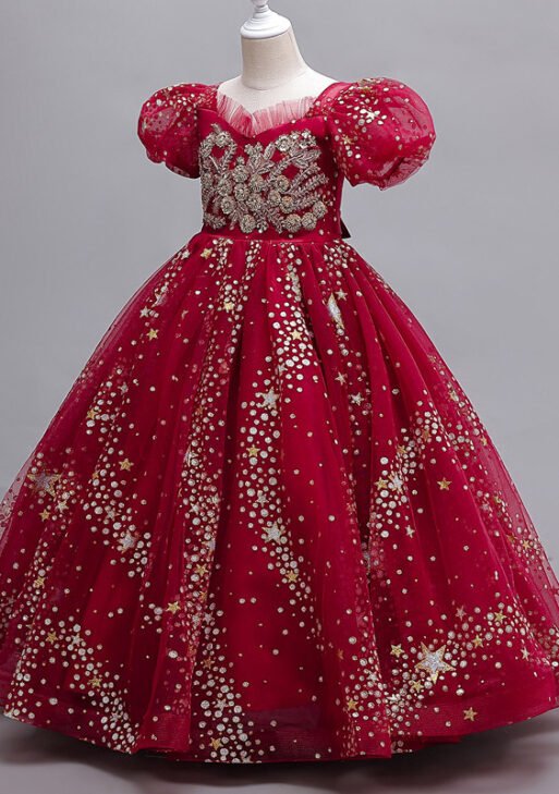Girls dress dress for middle and large children