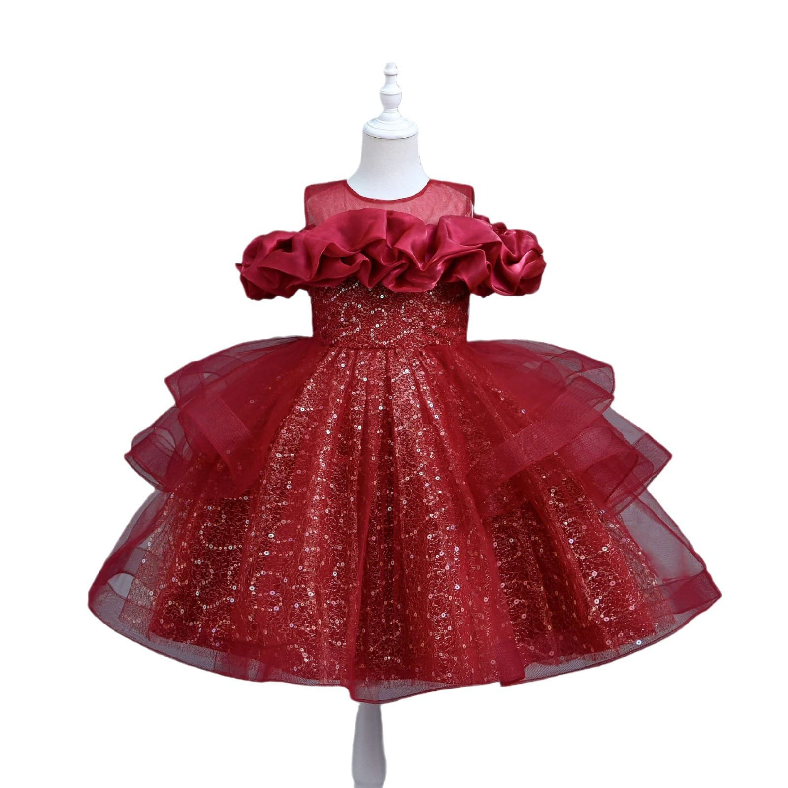 Girls dress dress for middle and large children - Image 2