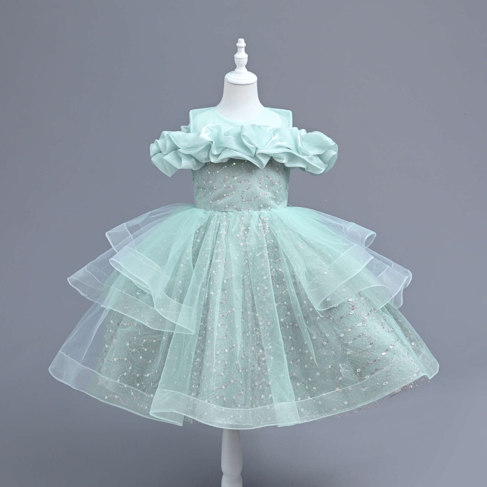 Girls dress dress for middle and large children - Image 3