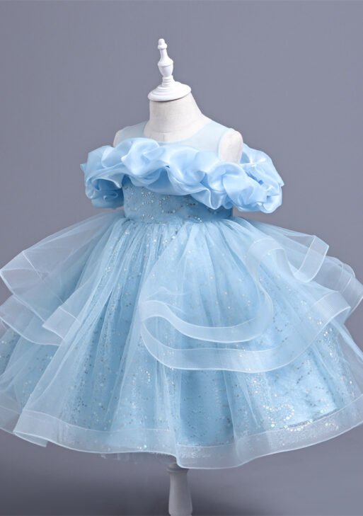 Girls dress dress for middle and large children