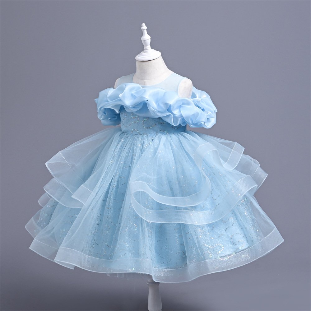 Girls dress dress for middle and large children