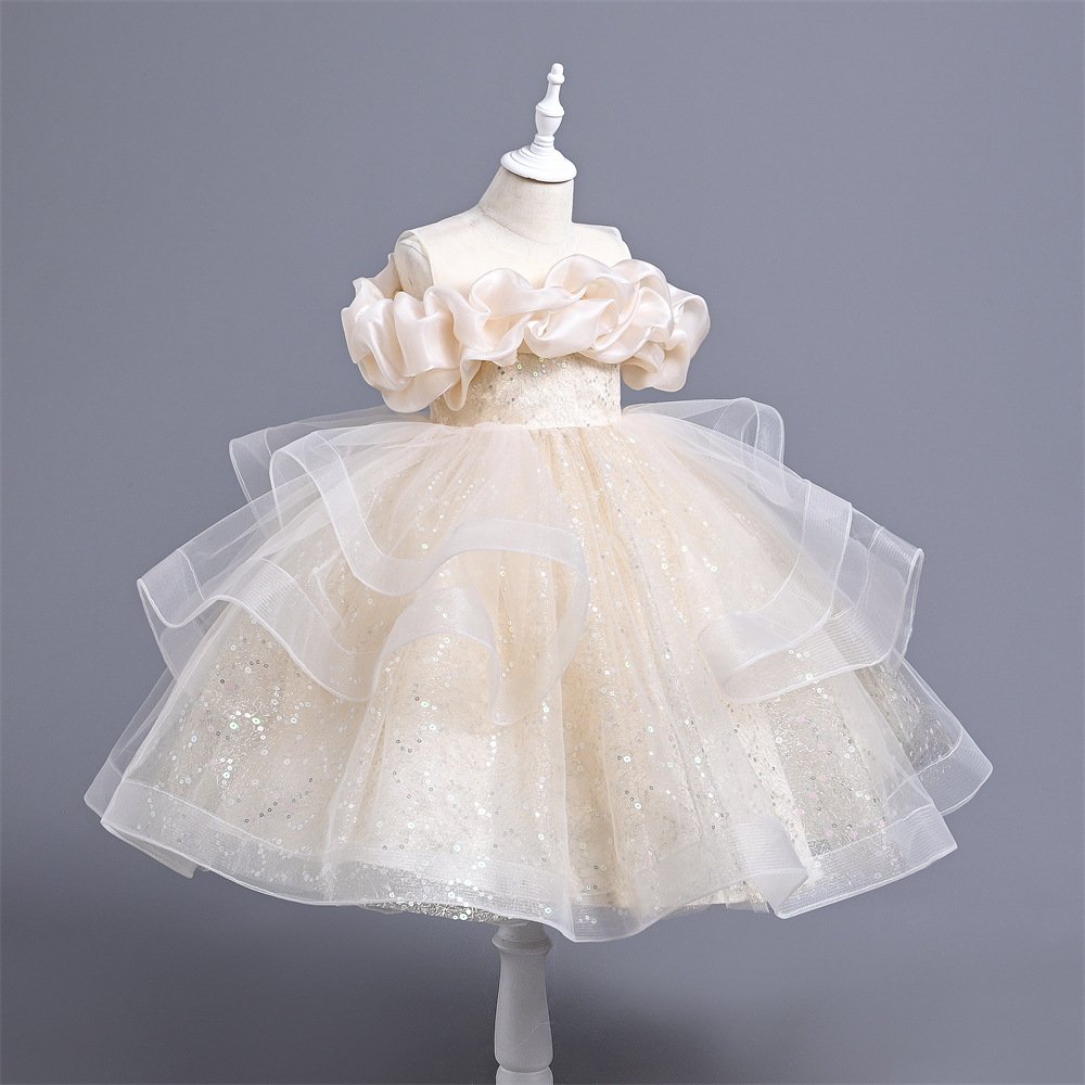 Girls dress dress for middle and large children - Image 5