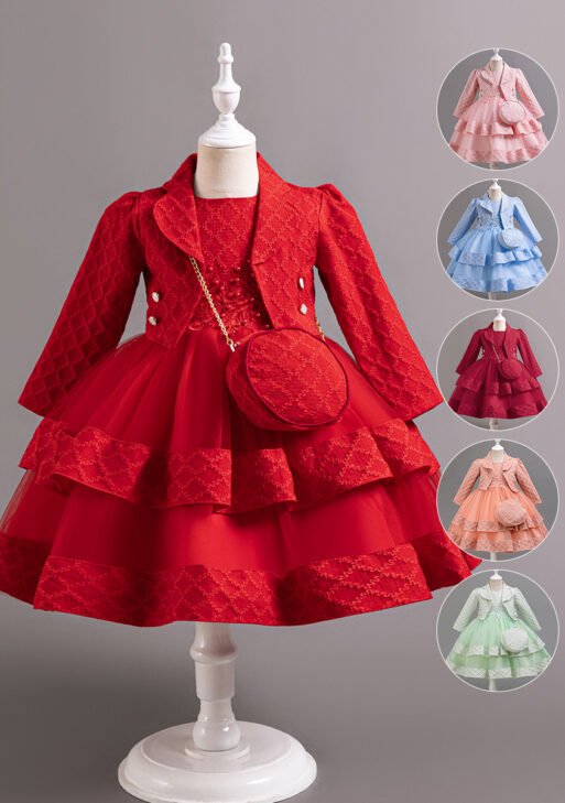 Girls dress dress for middle and large children