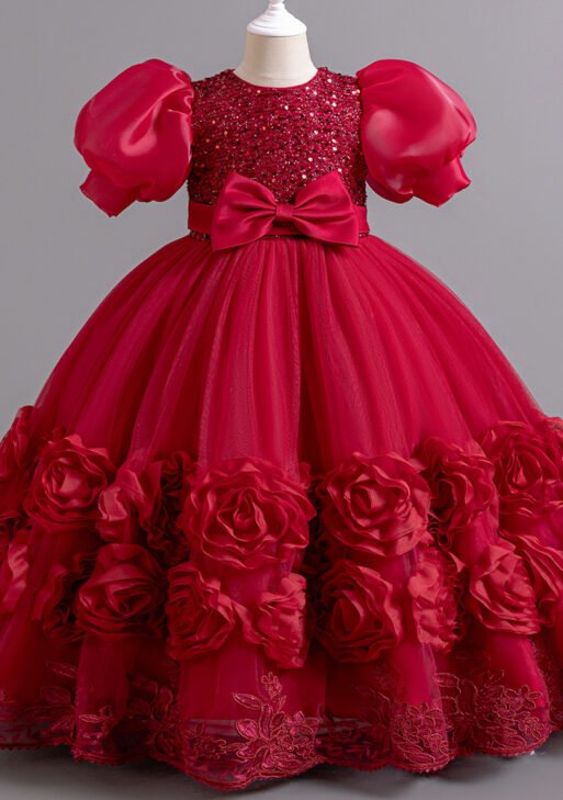 Girls dress dress for middle and large children
