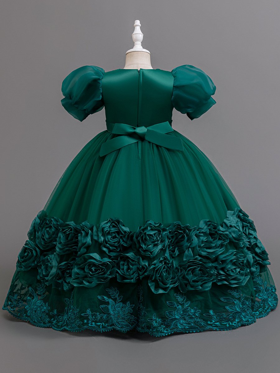 Girls dress dress for middle and large children