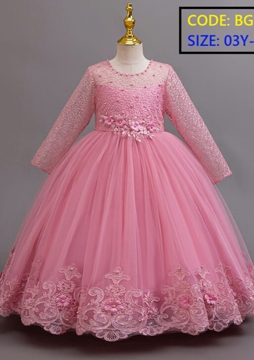 Girls dress dress for middle and large children