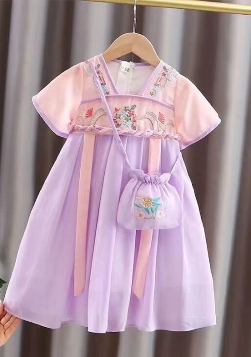 Girls dress dress for middle and large children